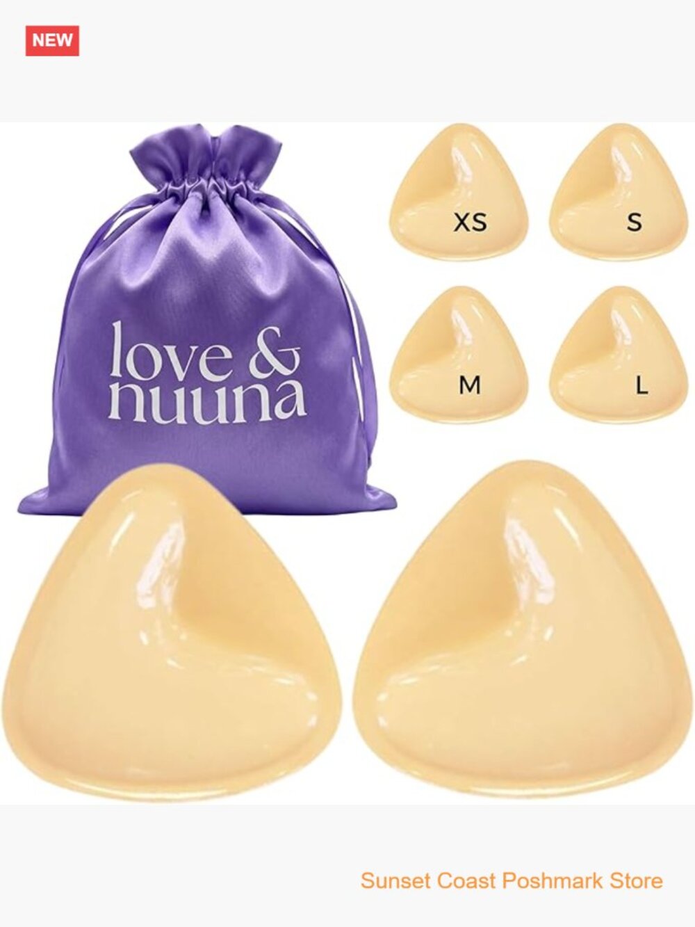 Double Sided Sticky Push Up Bra Inserts Reusable Adhesive Silicone Padding For